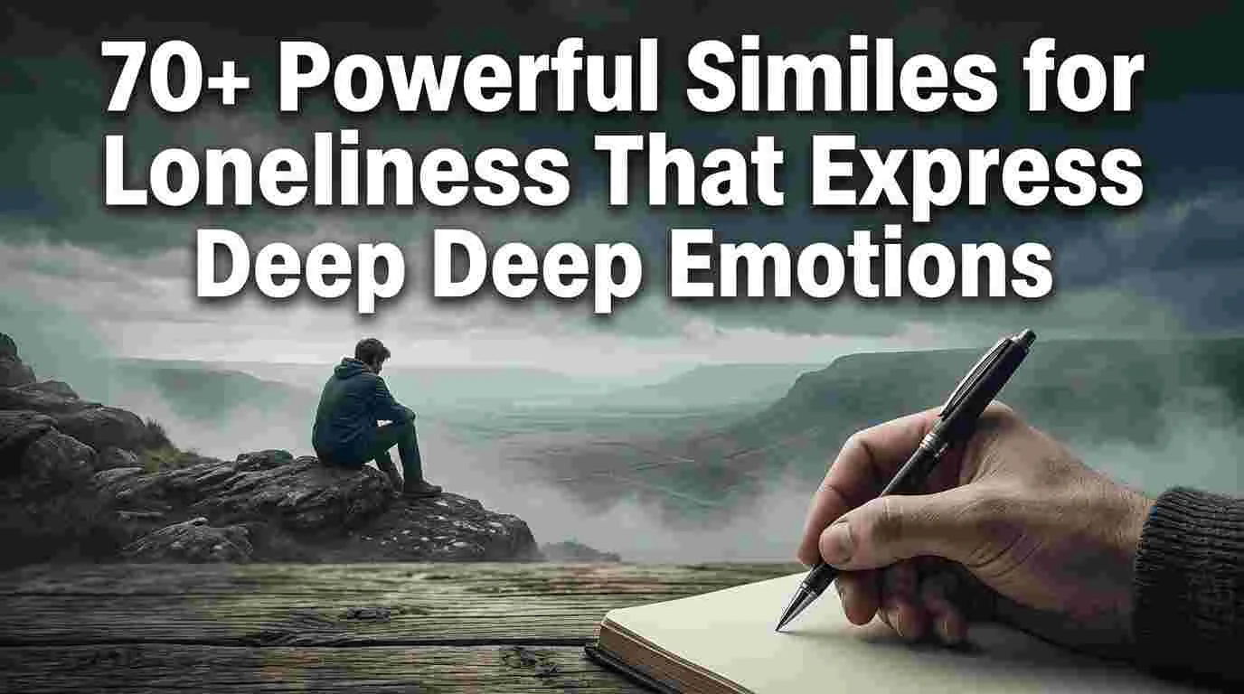 Powerful Similes for Loneliness That Express Deep Emotions
