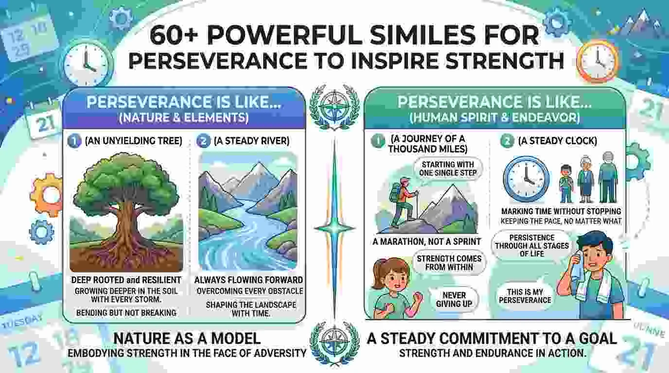 Powerful Similes for Perseverance to Inspire Strength