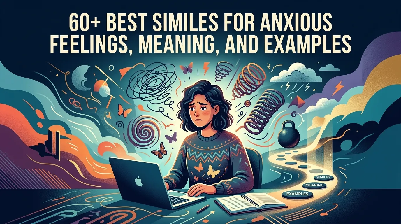 Best Similes for Anxious Feelings, Meaning, and Examples