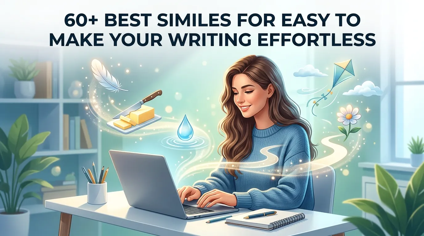 Best Similes for Easy to Make Your Writing Effortless