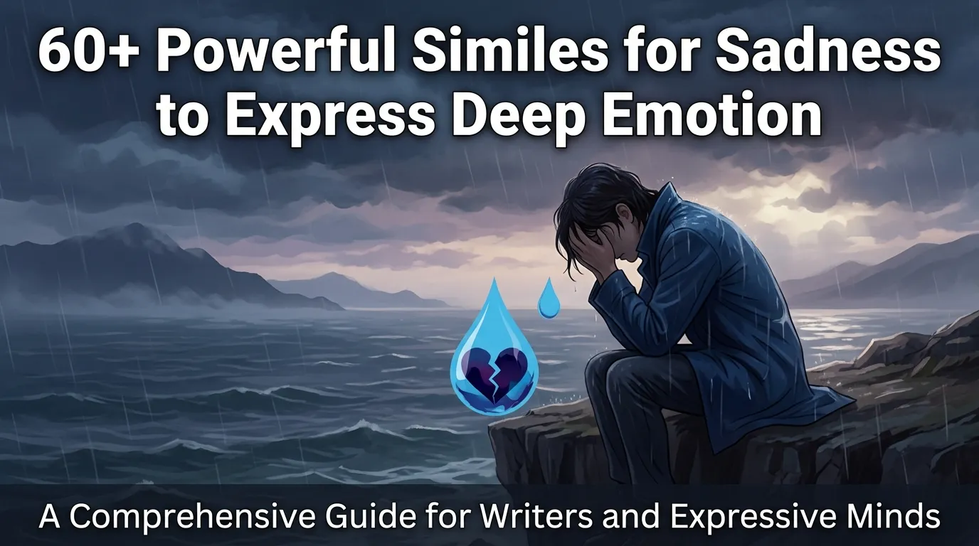 Powerful Similes for Sadness to Express Deep Emotion